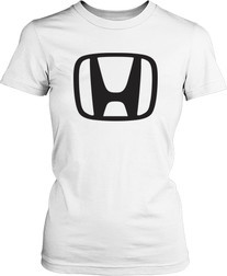Футболка жіноча. Honda. Логотип.