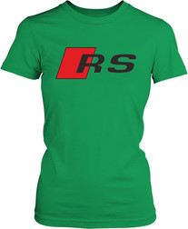 Малюнок футболки Ауди RS логотип
