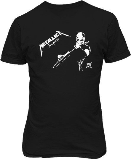 Малюнок футболки Соліст і музикант Джеймс