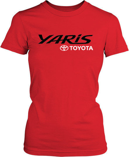 Рисунок футболки Toyota Yaris