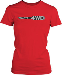 Рисунок футболки Toyota 4WD