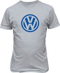 Футболка мужская. Volkswagen. Лого.
