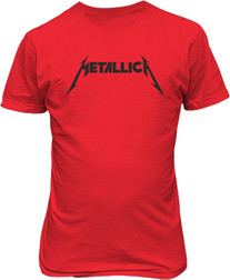 Малюнок футболки Напис Metallica