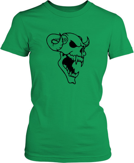 Малюнок футболки Череп рогатої тварини