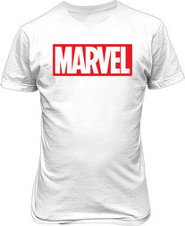 Рисунок футболки Логотип Марвел