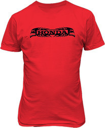 Малюнок футболки Хонда. Логотип з черепами
