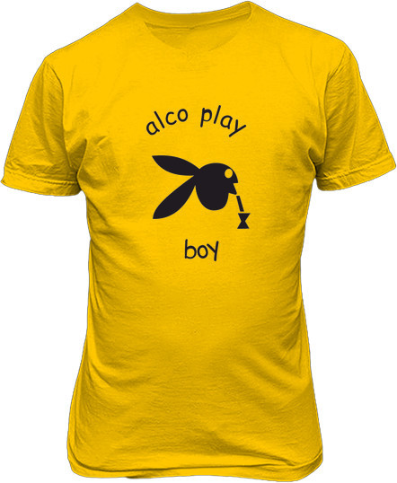 Рисунок футболки Alko Playboy