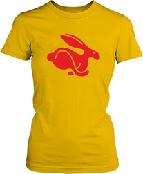 Рисунок футболки Фольксваген кролик