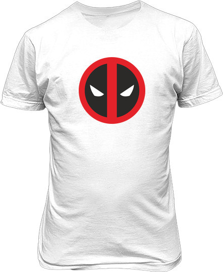 Малюнок футболки Deadpool. Логотип