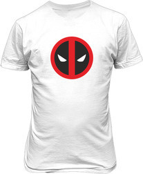 Рисунок футболки Deadpool. Логотип