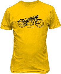 Малюнок футболки Ретро мотоцикл R 26 sport