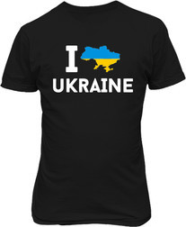 Футболка чоловіча. I love Ukraine 4
