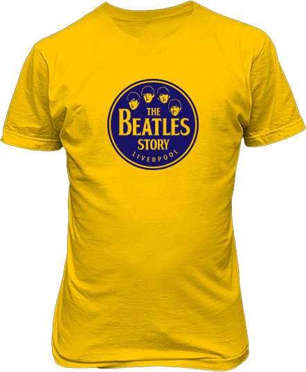 Малюнок футболки Історія The Beatles