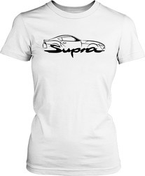 Рисунок футболки Тойота Супра