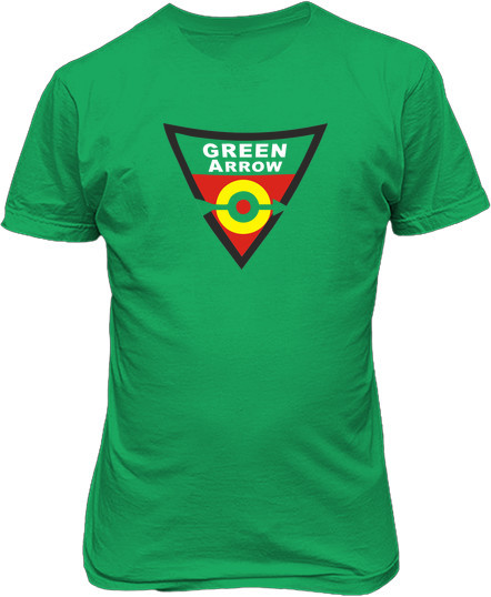 Малюнок футболки Зелена стріла
