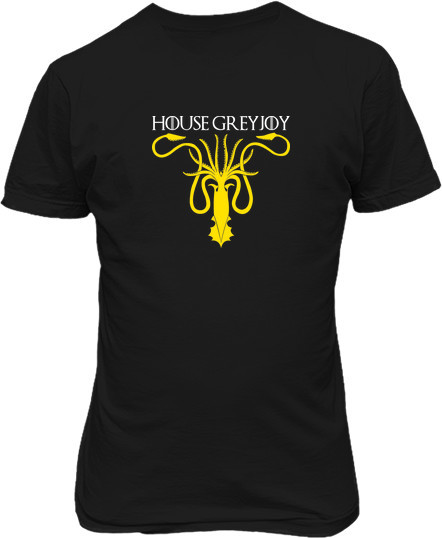 Малюнок футболки Будинок Greyjoy