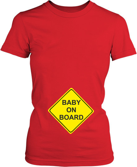 Малюнок футболки Дитина на борту. Baby on board