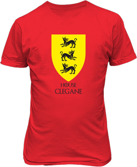 Малюнок футболки Будинок Clegane