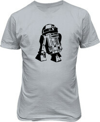 Футболка мужская. Дроид R2D2.