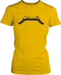 Малюнок футболки Металіка. 3D логотип