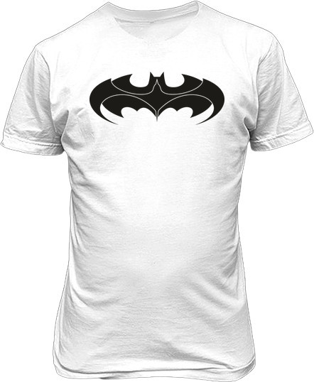 Рисунок футболки Бэтмен. Логотип 3