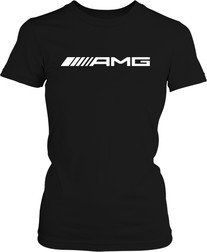 Рисунок футболки Надпись AMG