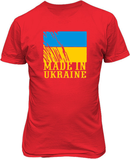 Рисунок футболки Made in Ukraine 1