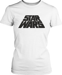 Рисунок футболки Звездные войны, лого №1