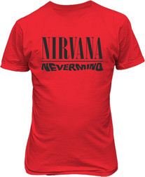 Малюнок футболки Nirvana nevermind