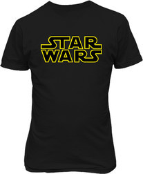 Малюнок футболки Star wars - головне лого саги