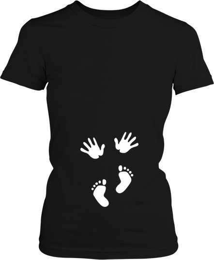 Малюнок футболки Ручки та ножки дитини
