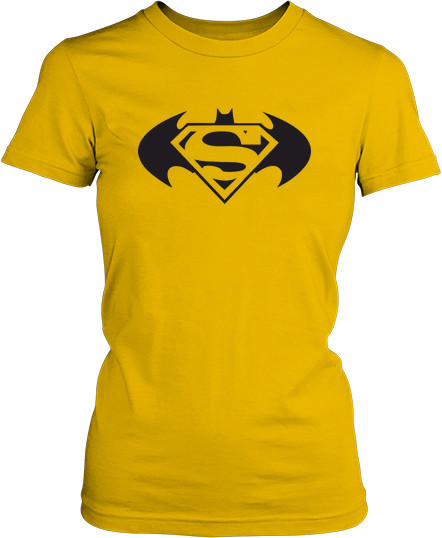 Рисунок футболки Бэтмен против Супермена