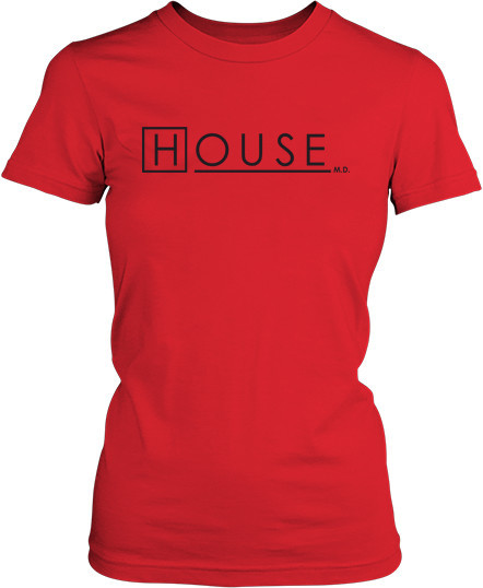 Малюнок футболки Логотип серіалу доктор Хаус