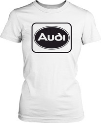 Футболка жіноча. Audi. Логотип 2.