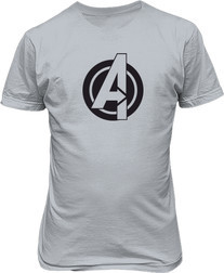 Рисунок футболки Лого мстителей