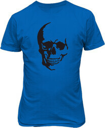 Малюнок футболки Людський череп